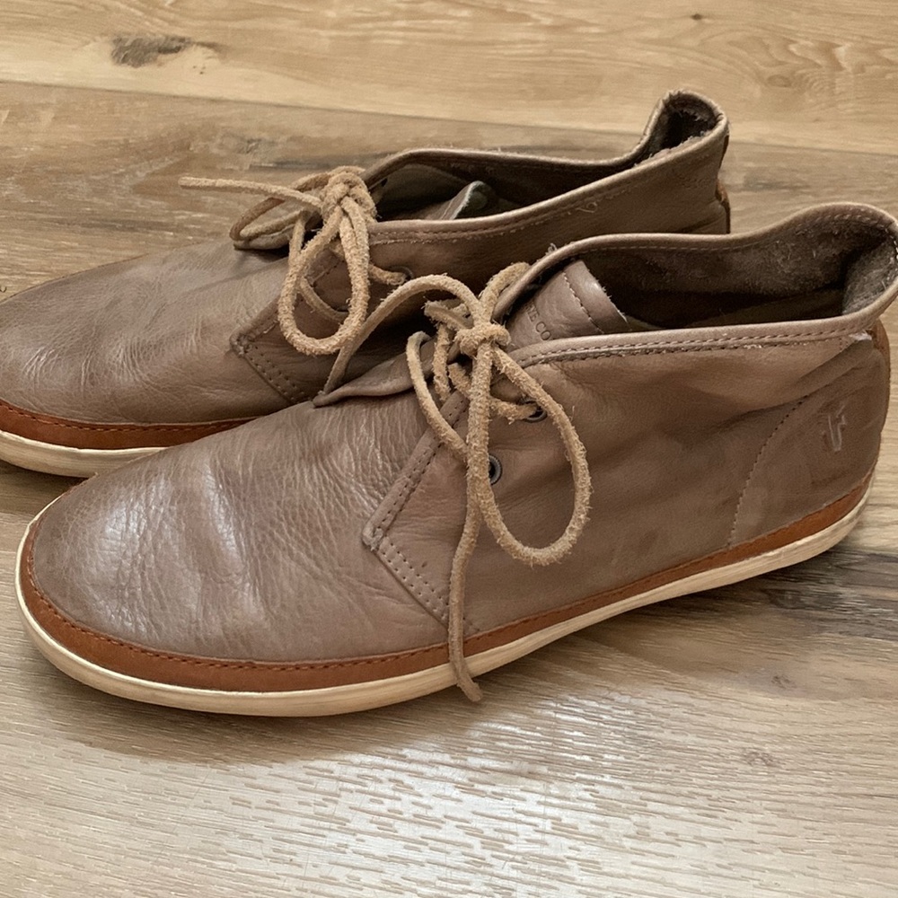 Frye lace up Gavin Chukka shoes boots Ankle leather mens shoes size 9.5